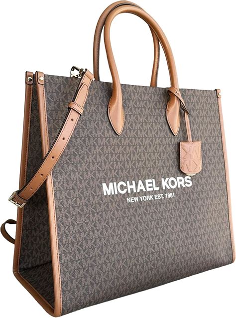 michael kors morgan tote in signature print|michael kors mirella large tote.